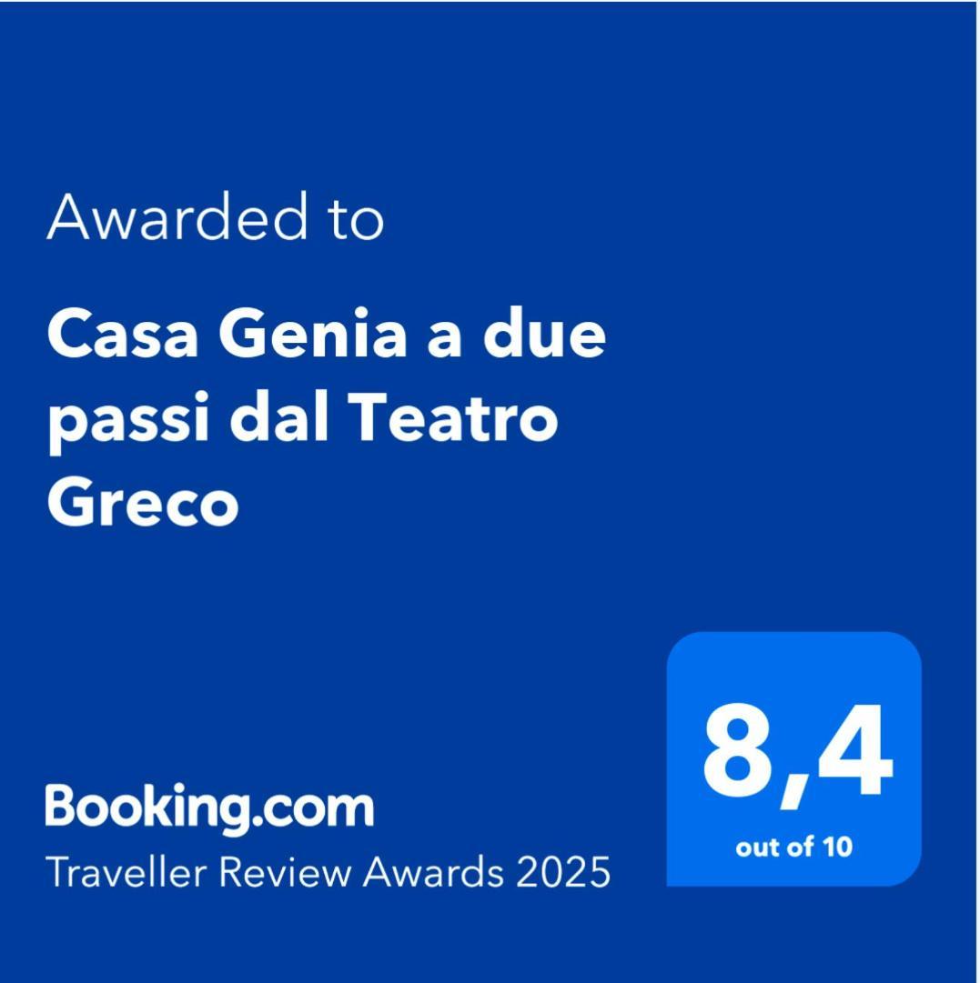 Апартаменты Casa Genia A Due Passi Dal Teatro Greco Сиракузы Экстерьер фото
